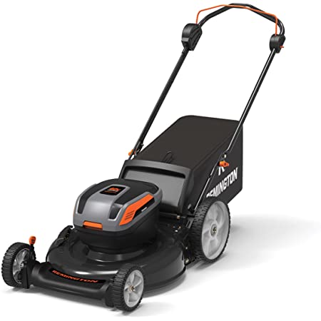 Remington RM4060 40V 21-Inch Cordless Battery-Powered Push Lawn Mower ...