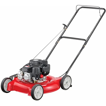 Yard Machines 132cc 20-Inch Push Gas Lawn Mower - Mower for Small to ...